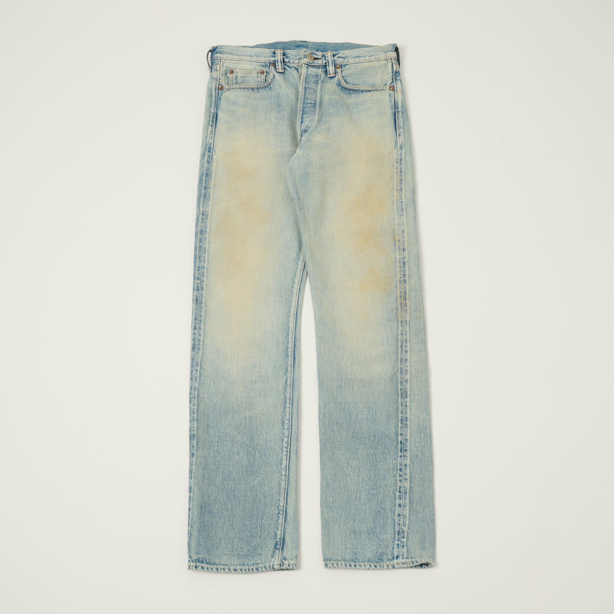 FULLCOUNT 1108 13.7oz Regular Straight Jean - 'Santa Monica' Wash