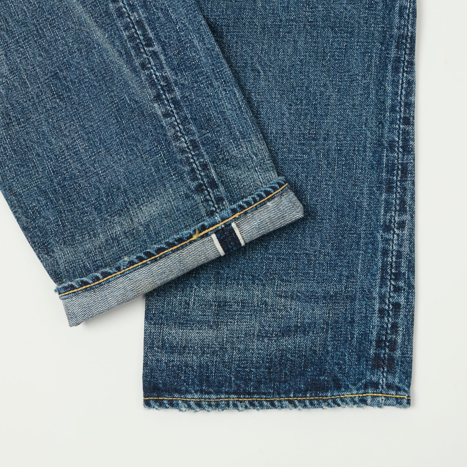 FULLCOUNT 1108XX 15.5oz Regular Straight Jean - 'Fear of the Dark' Wash