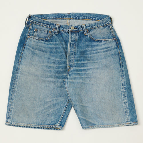 FULLCOUNT 1904 Five Pocket Denim Shorts - Dartford Wash