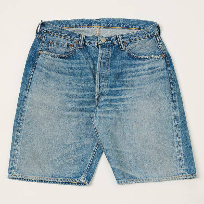 Full Count 1904 Five Pocket Denim Shorts - Dartford Wash