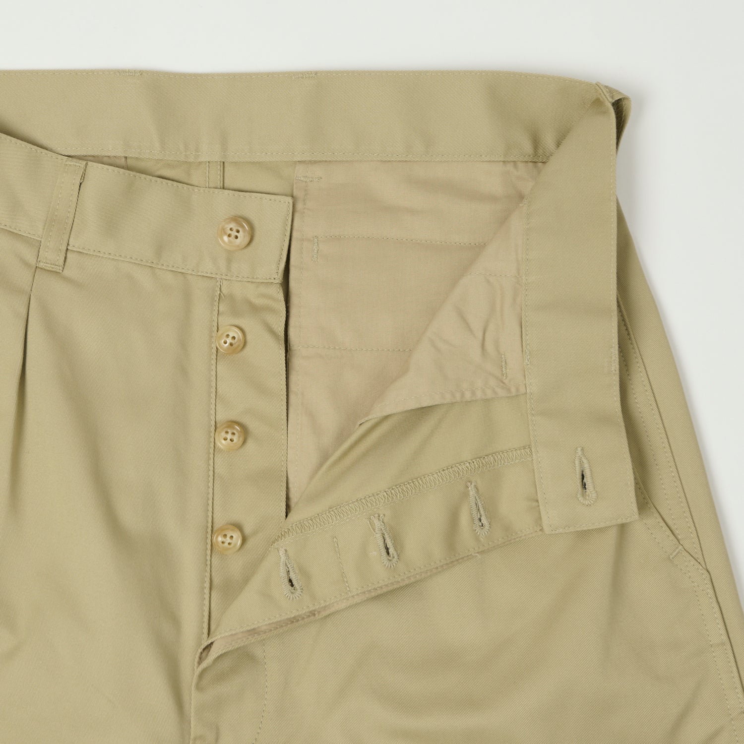 FULLCOUNT 1908 M52 Chino Shorts - Beige
