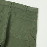 Full Count 1909 Double Knee Shorts - Olive Drab