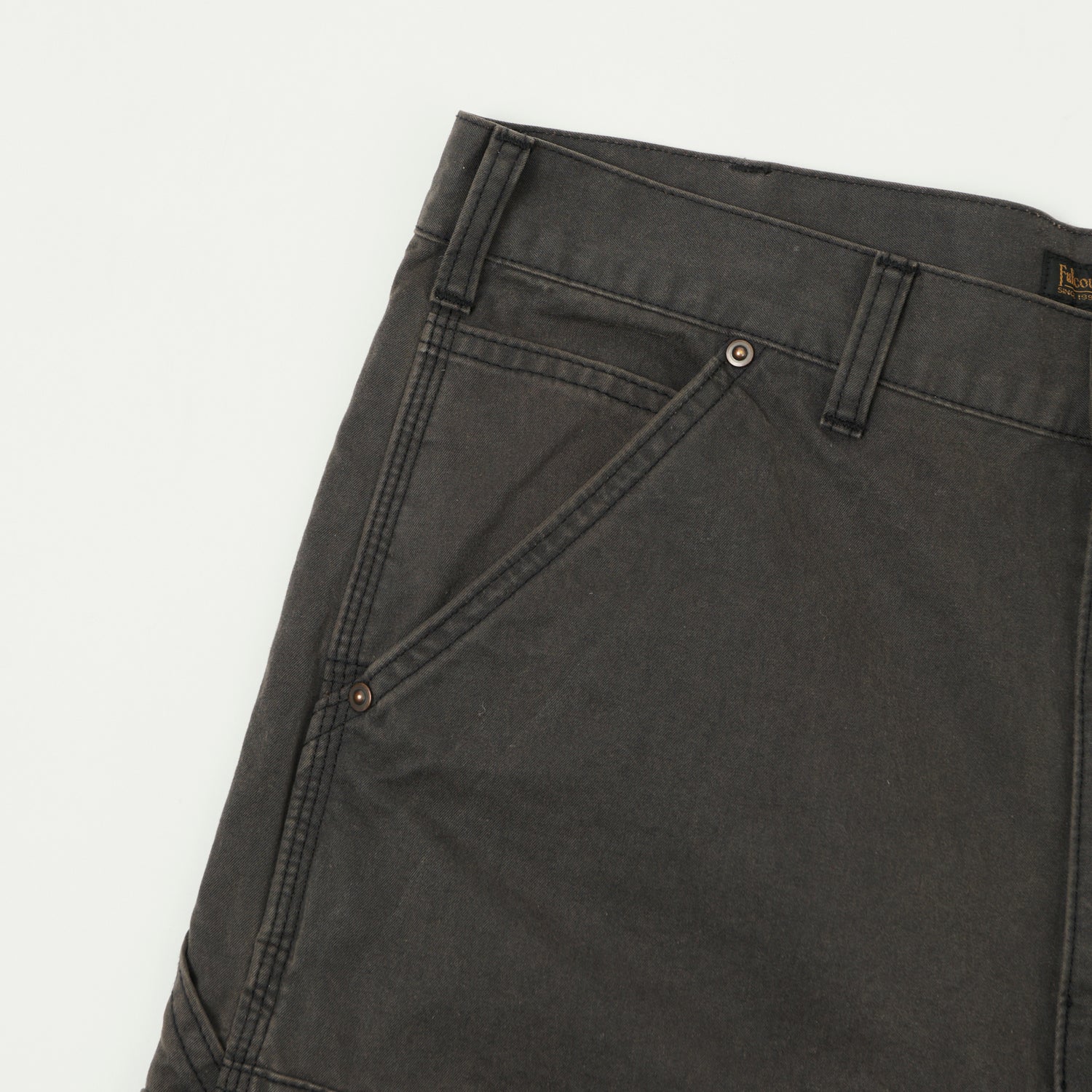 FULLCOUNT 1909 Double Knee Shorts - Black