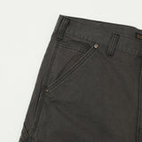 Full Count 1909 Double Knee Shorts - Black