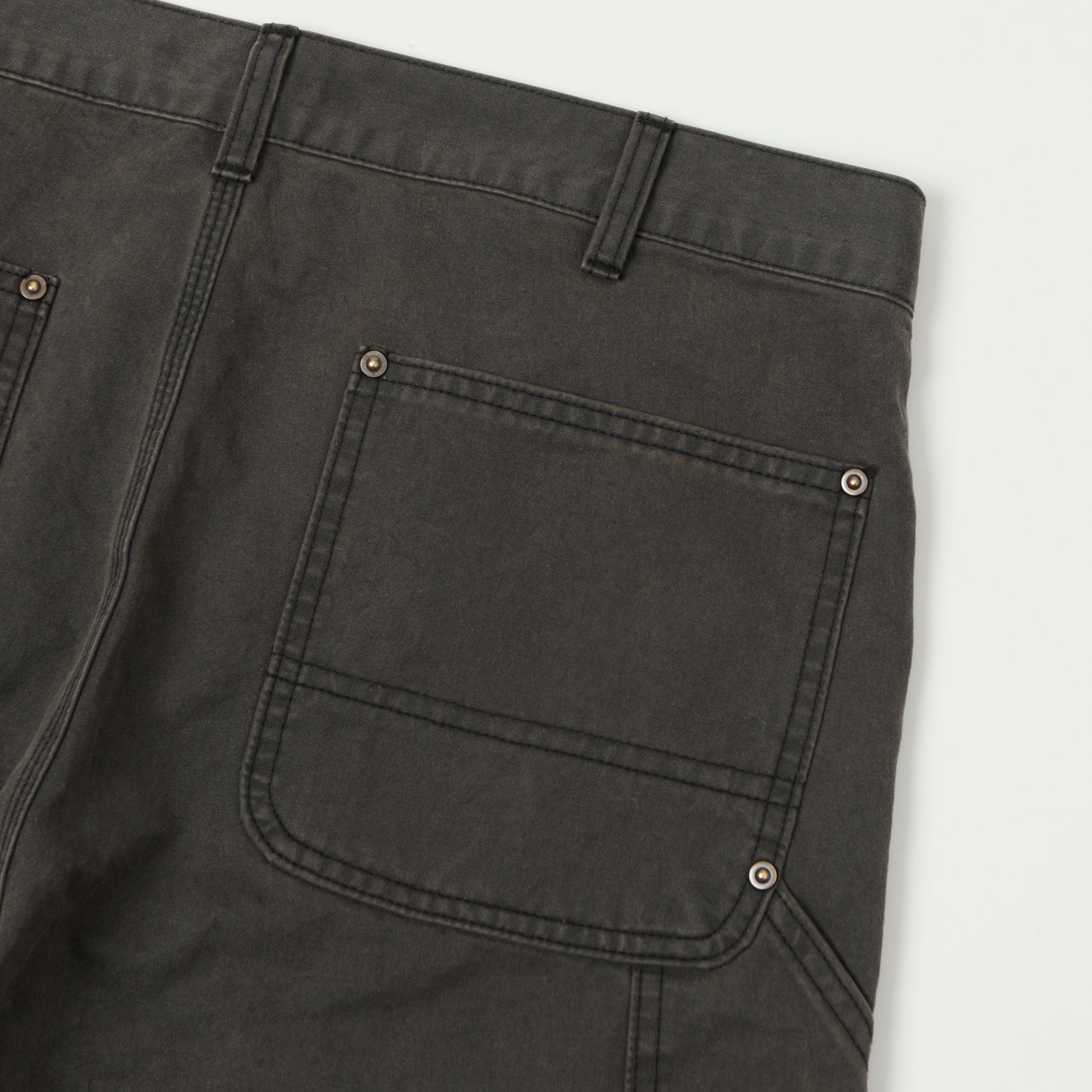 FULLCOUNT 1909 Double Knee Shorts - Black