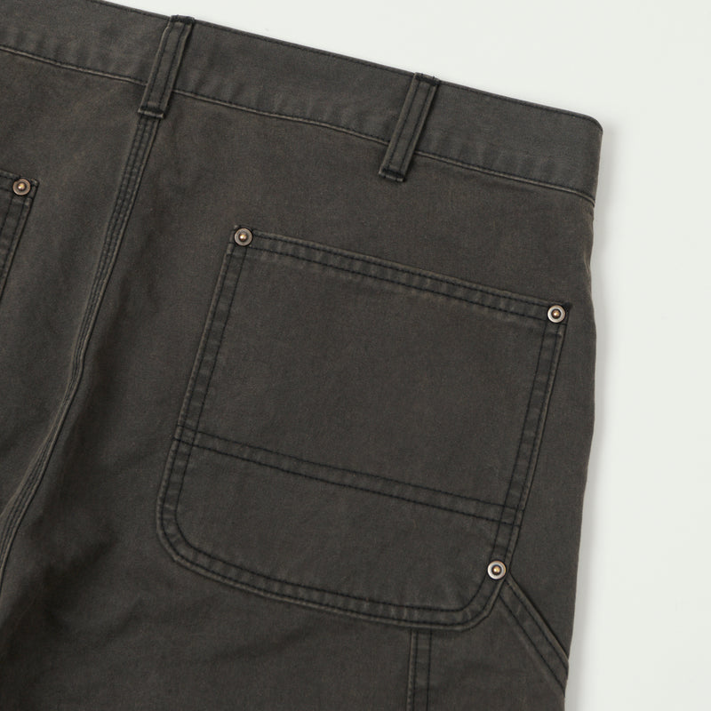 Full Count 1909 Double Knee Shorts - Black