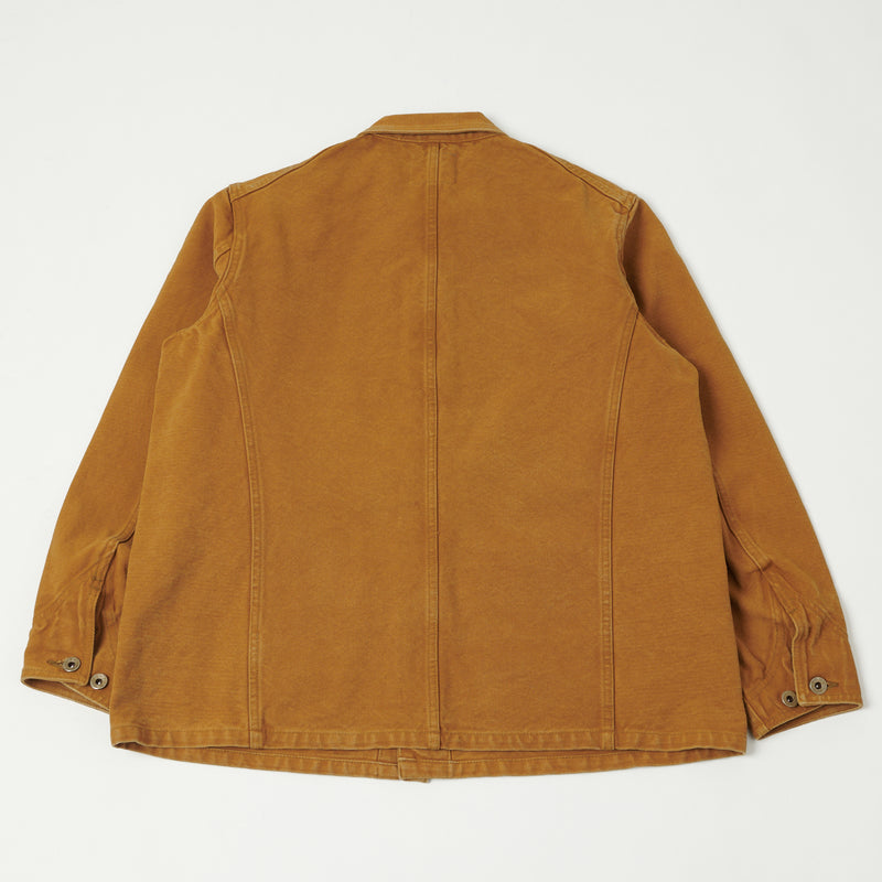 Full Count 2015-6 Heavy Canvas Chore Jacket - Brown