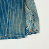 Full Count 2015HW-13 Indigo Wabash Chore Jacket - Heavy Wash