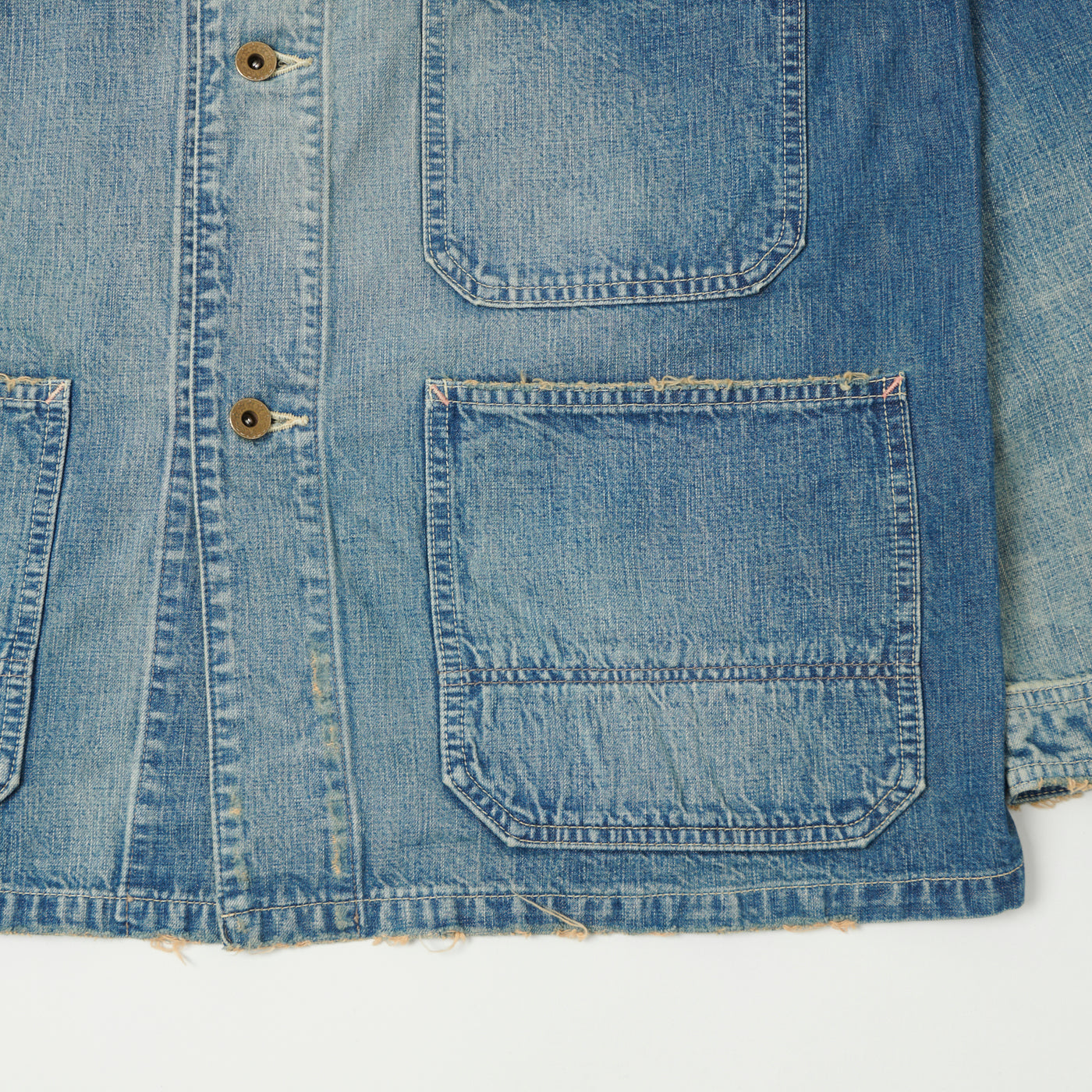 ジャケット・アウター FULLCOUNT 2015-1 Denim Chore Jacket 38 2015-1 - Denim Chore Jacket - – FULLCOUNT