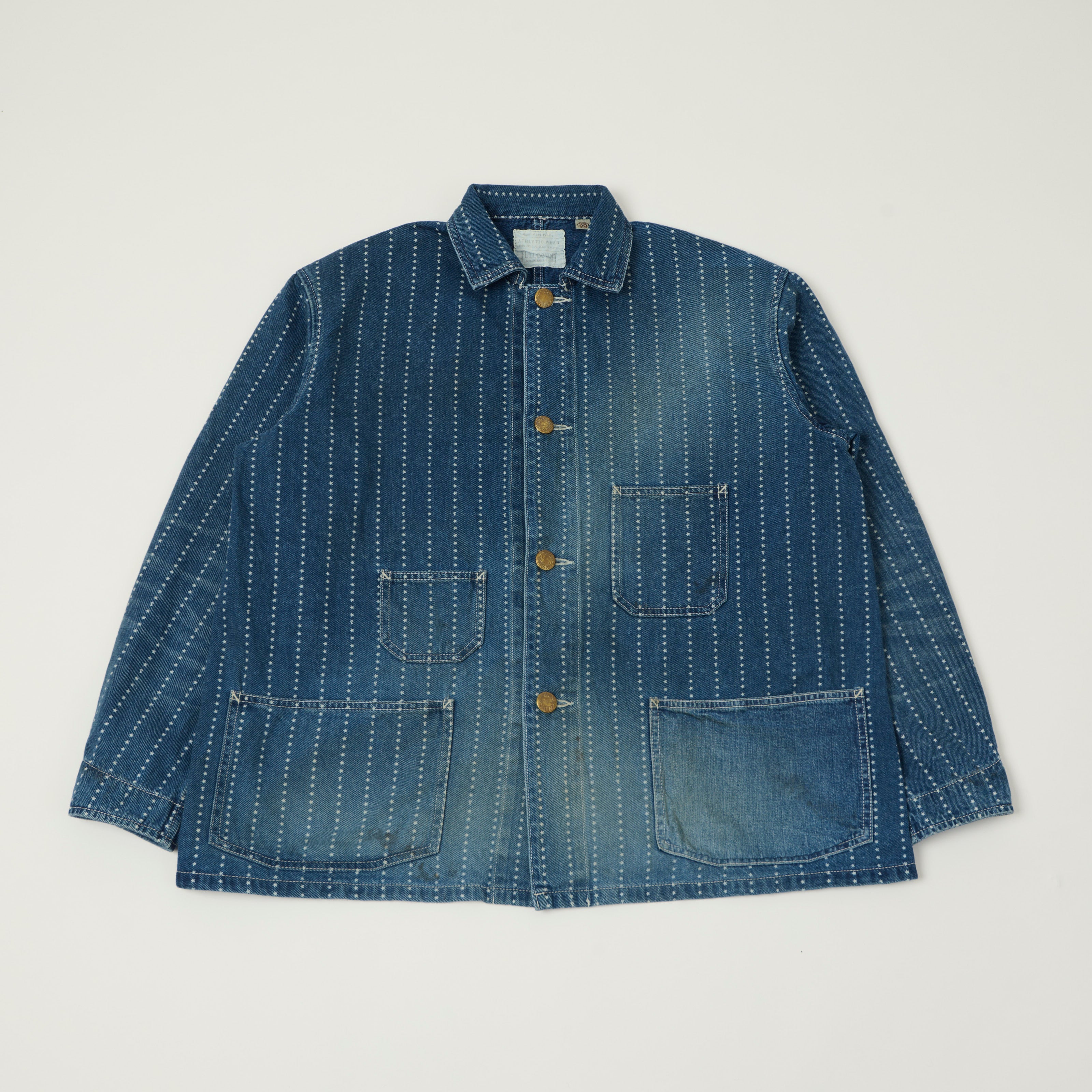 FULLCOUNT 2102XX 15.5oz Type II Denim Jacket - 'Fear of the Dark