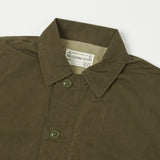 Full Count 2034 Old Japanese Twill US Navy Utility Jacket - Olive Drab