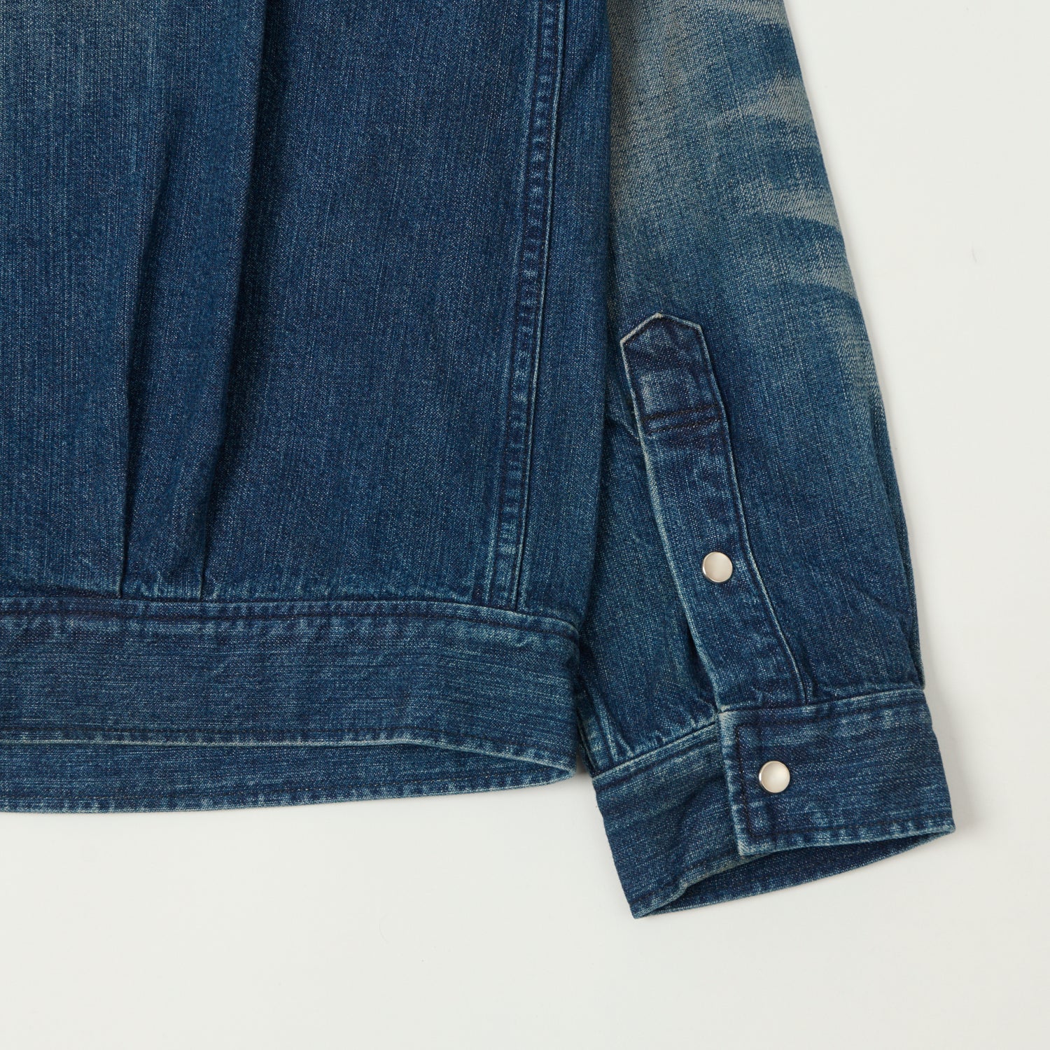 FULLCOUNT 2038 Hollywood Dude Denim Jacket - Heavy Wash