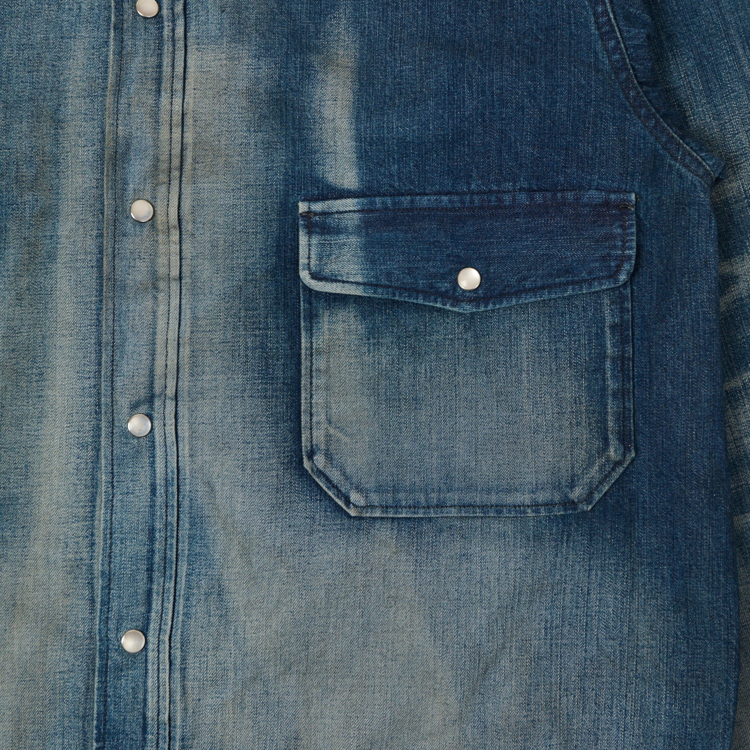 FULLCOUNT 2038 Hollywood Dude Denim Jacket - Heavy Wash