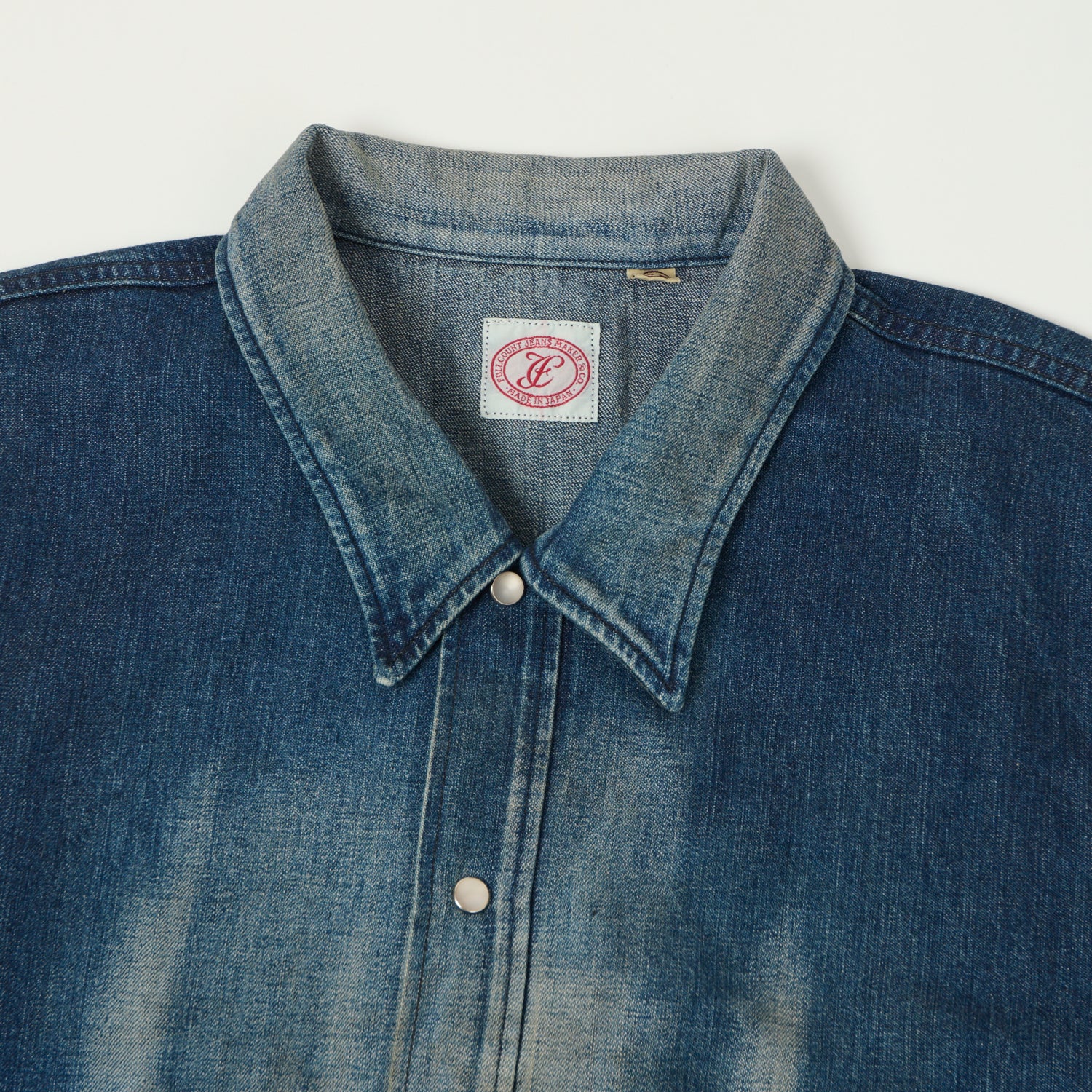 FULLCOUNT 2038 Hollywood Dude Denim Jacket - Heavy Wash