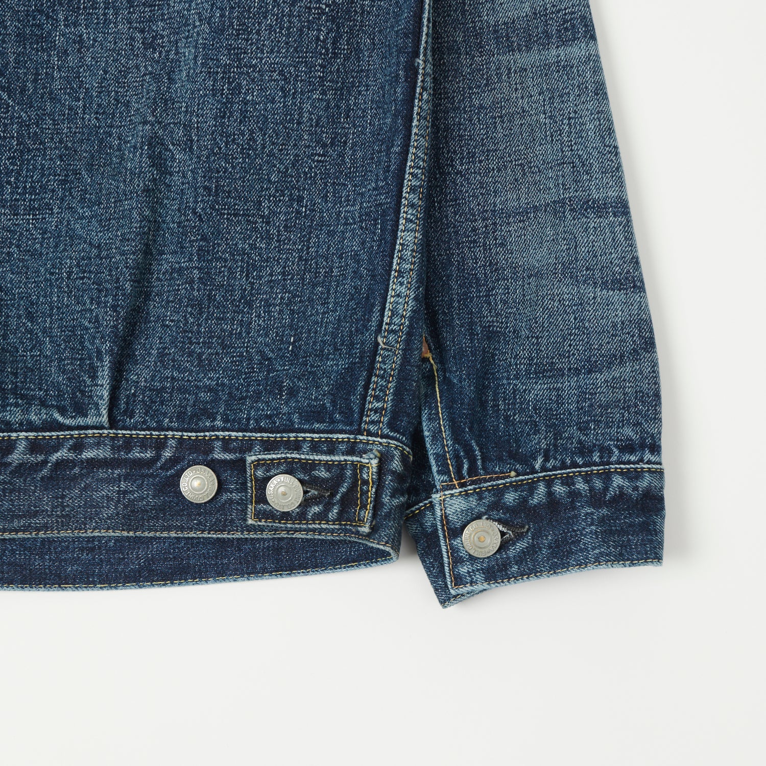 FULLCOUNT 2102XX 15.5oz Type II Denim Jacket - 'Fear of the Dark' Wash