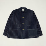 Full Count 2051 Star Print Wabash Chore Jacket - Indigo