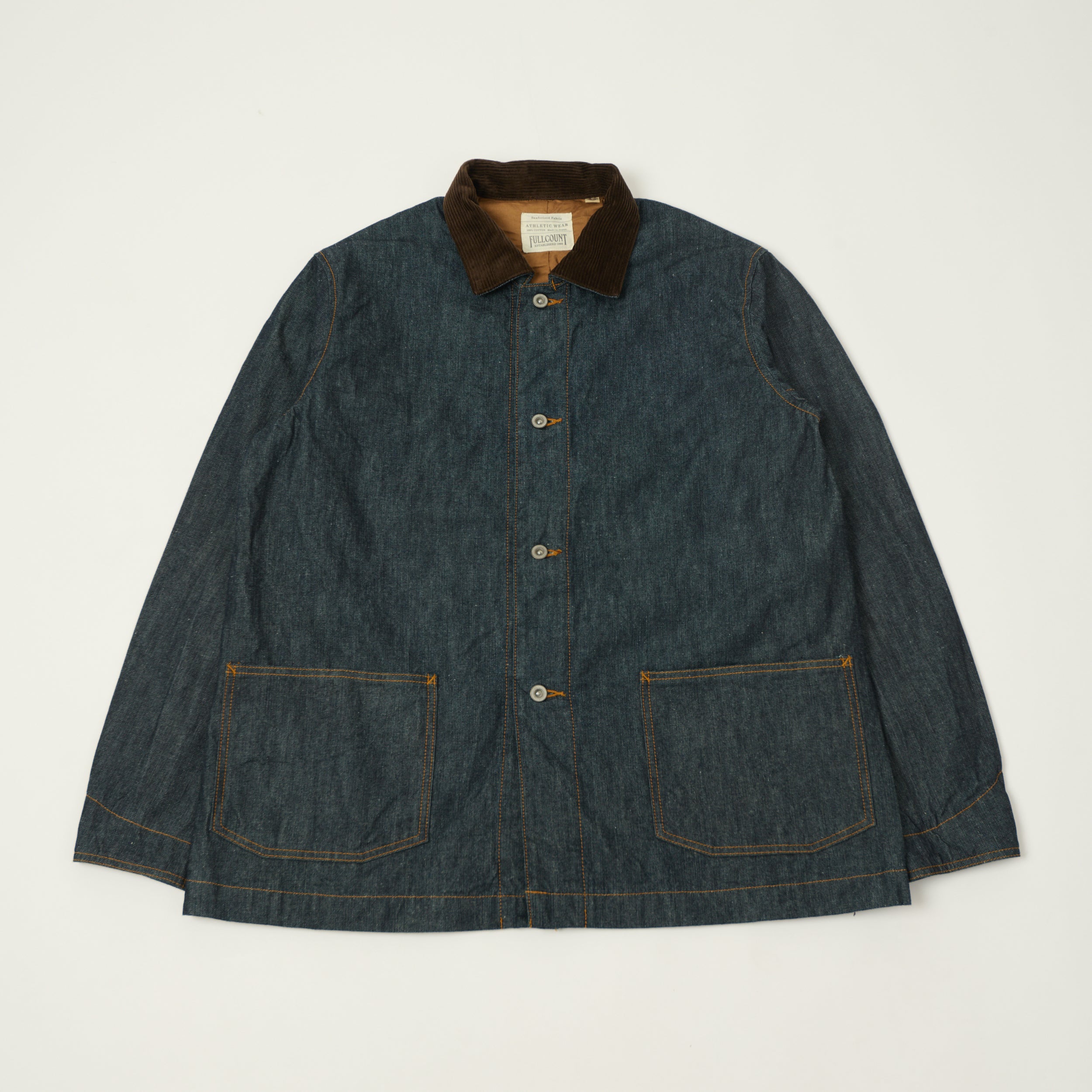 RRL Cotton-Linen Denim Engineer Jacket - Mid Wash – SON OF A STAG