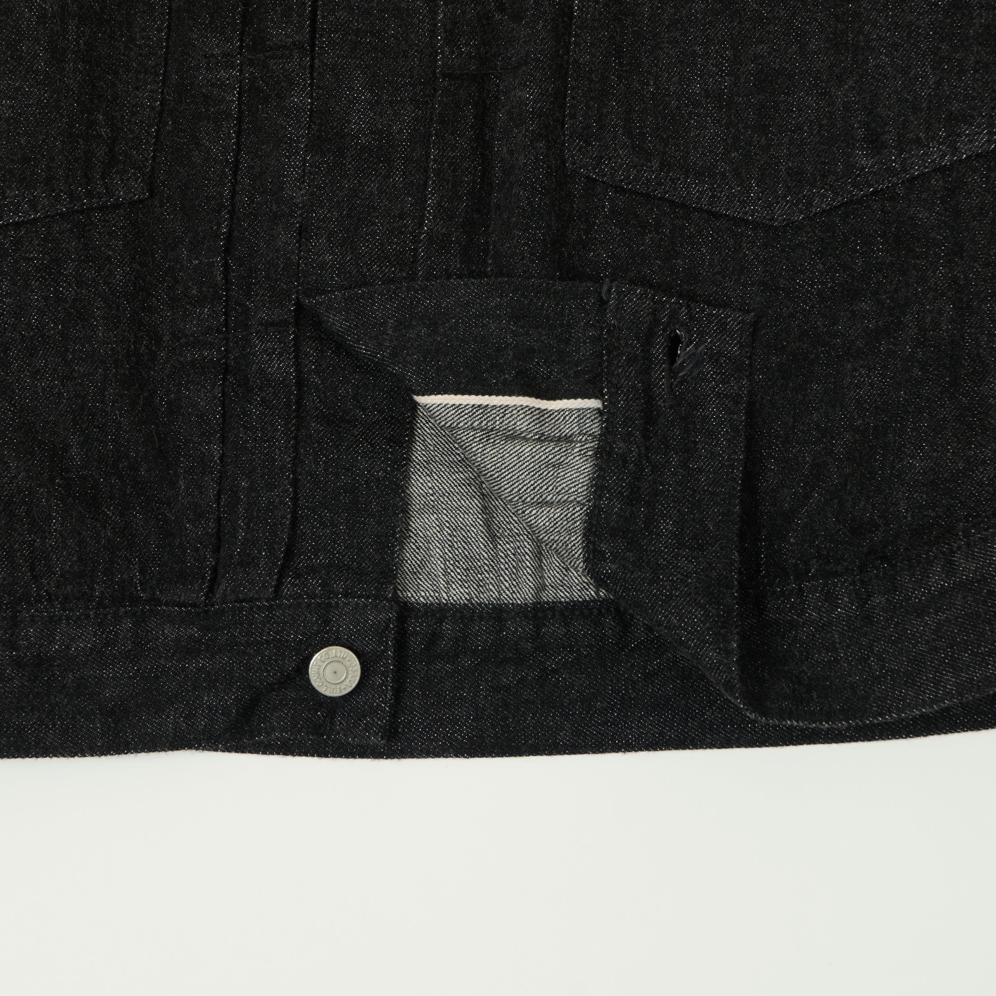 FULLCOUNT 2102SS 'Super Smooth' 11.5oz Type II Denim Jacket - Black One Wash