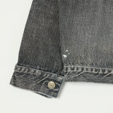 Full Count 2107BKHW 13.5oz Type I Denim Jacket - Black