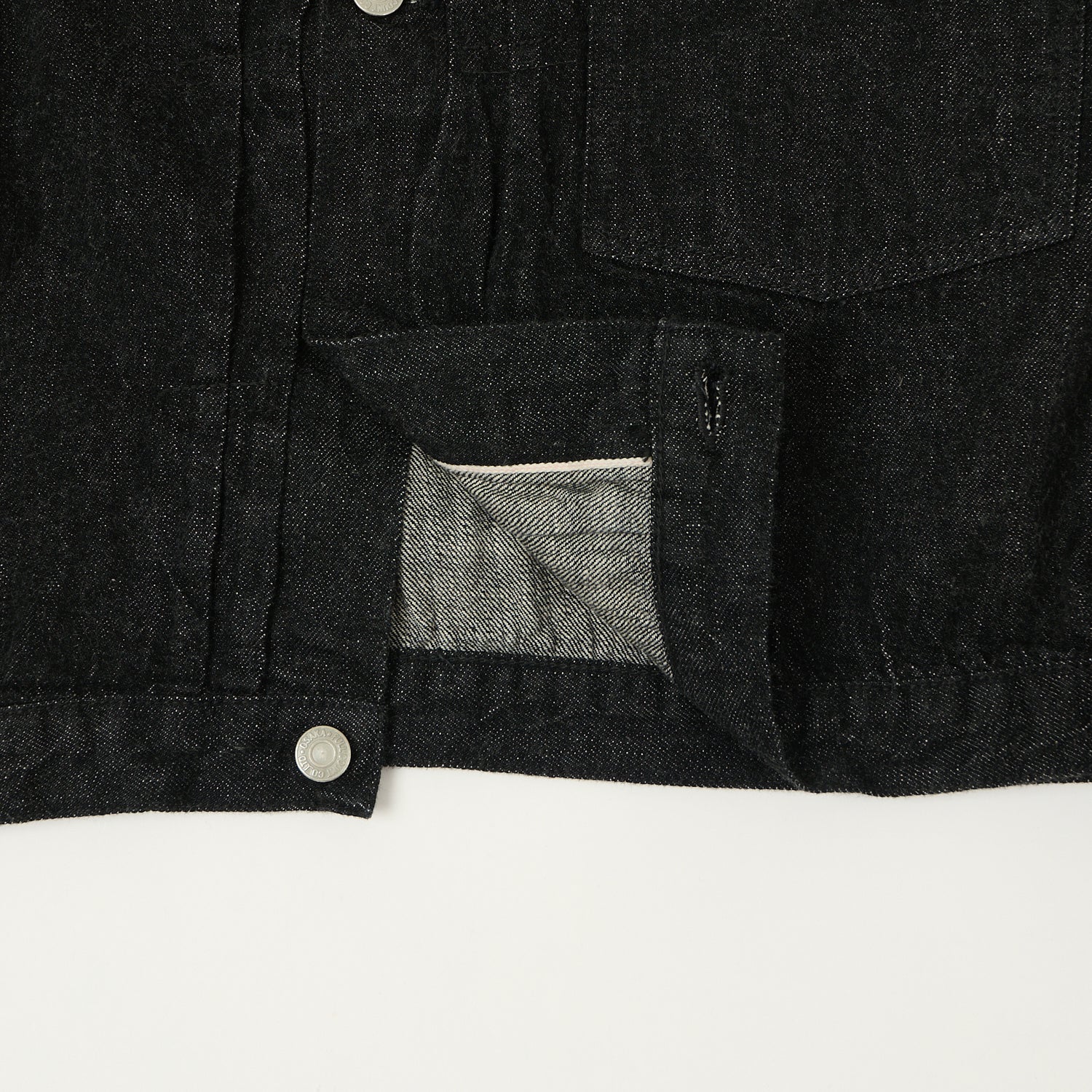 FULLCOUNT 2107SS 'Super Smooth' 11.5oz Type I Denim Jacket - Black