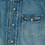 Full Count 2978-2107HTC 'On Studs by Zip Stevenson HTC' Type I Jacket - Dartford Wash