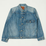 Full Count 2978-2107HTC 'On Studs by Zip Stevenson HTC' Type I Jacket - Dartford Wash