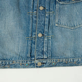 Full Count 2978-2107HTC 'On Studs by Zip Stevenson HTC' Type I Jacket - Dartford Wash