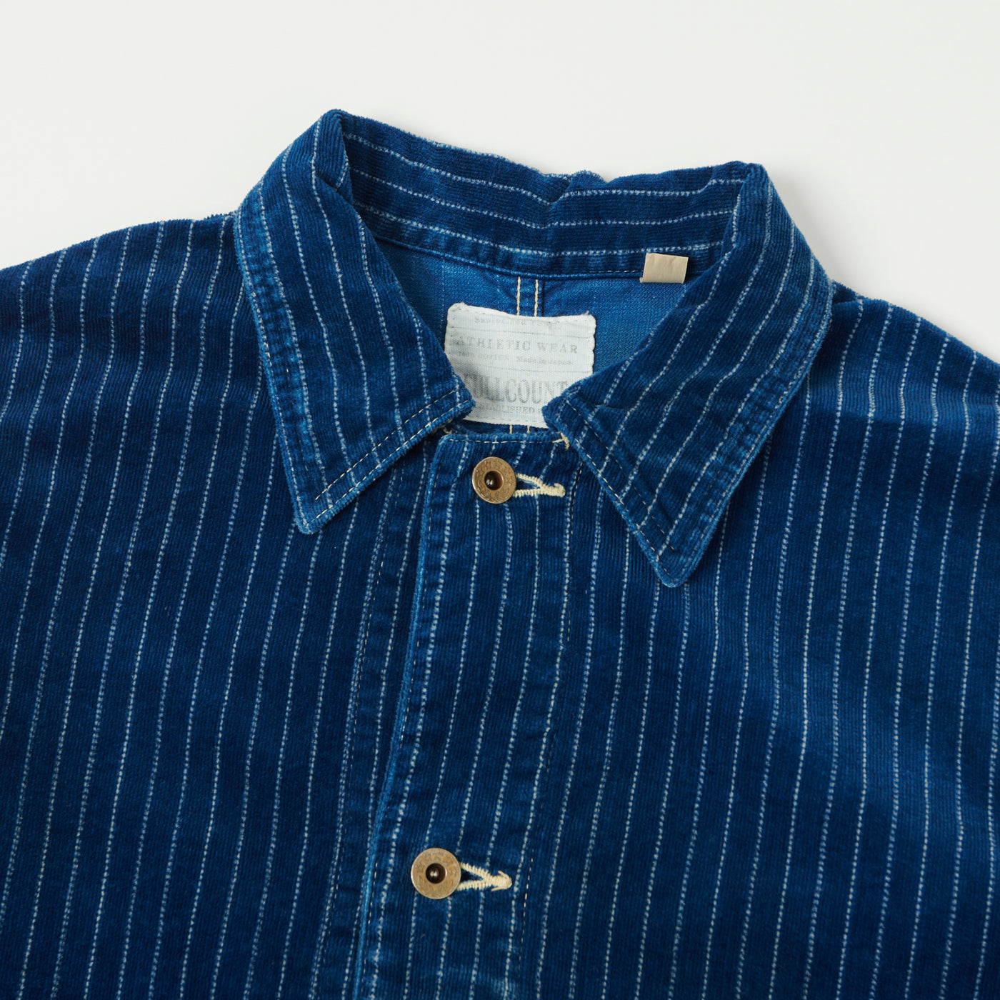 Full Count 2015HW-11 Indigo Wabash Corduroy Chore Jacket