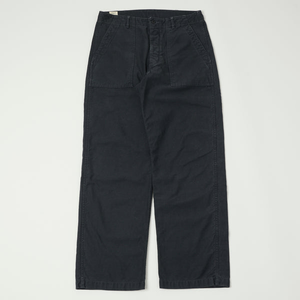 Full Count 1992-24A Utility Trouser - Black