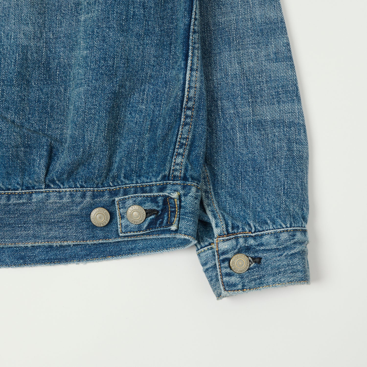 FULLCOUNT 2102SS 'Super Smooth' 11.5oz Type II Denim Jacket - 'Dartford' Wash