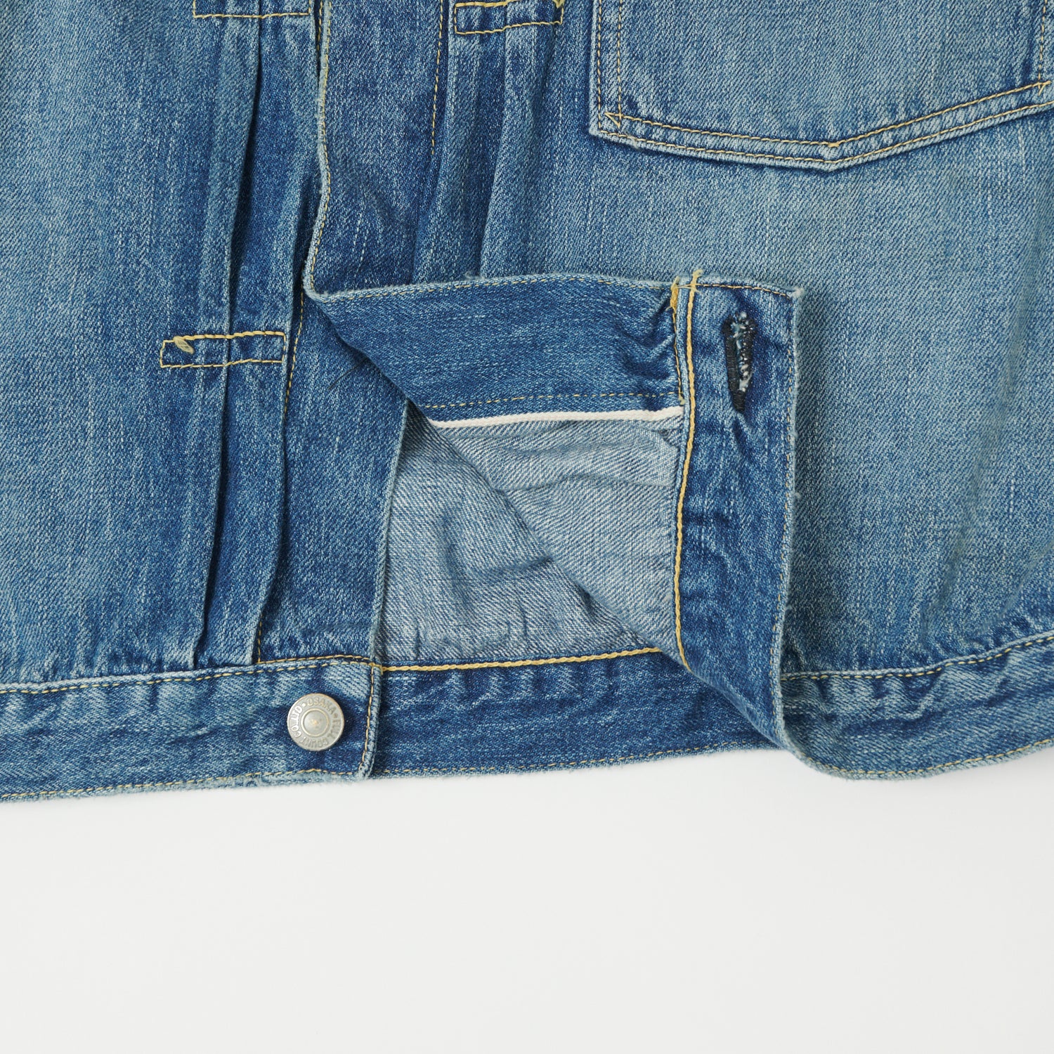 FULLCOUNT 2107SS 'Super Smooth' 11.5oz Type I Denim Jacket - 'Dartford' Wash