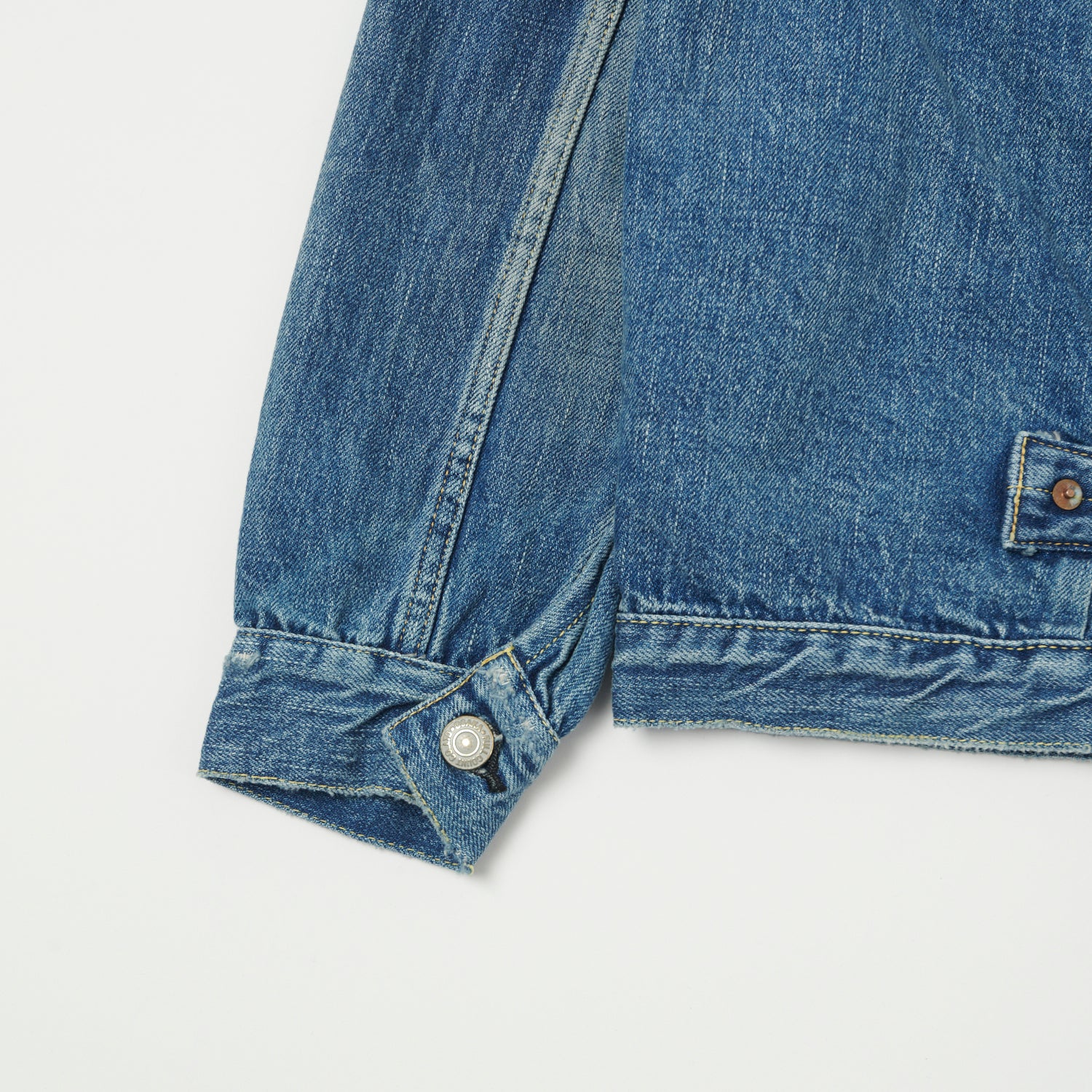 FULLCOUNT 2107SS 'Super Smooth' 11.5oz Type I Denim Jacket - 'Dartford' Wash