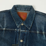 Full Count 2107 13.5oz Type I Denim Jacket - 'More Than Just Fear' Wash