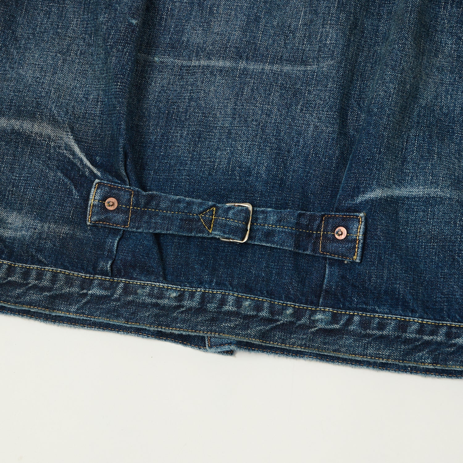 FULLCOUNT 2107 13.5oz Type I Denim Jacket - 'More Than Just Fear' Wash