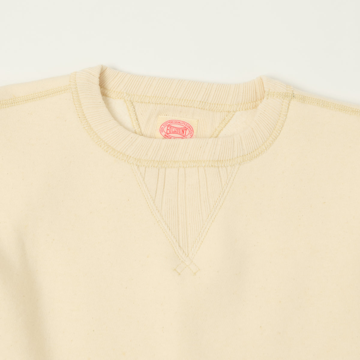 FULLCOUNT 3741 'Mother Cotton' Sweatshirt - Ecru