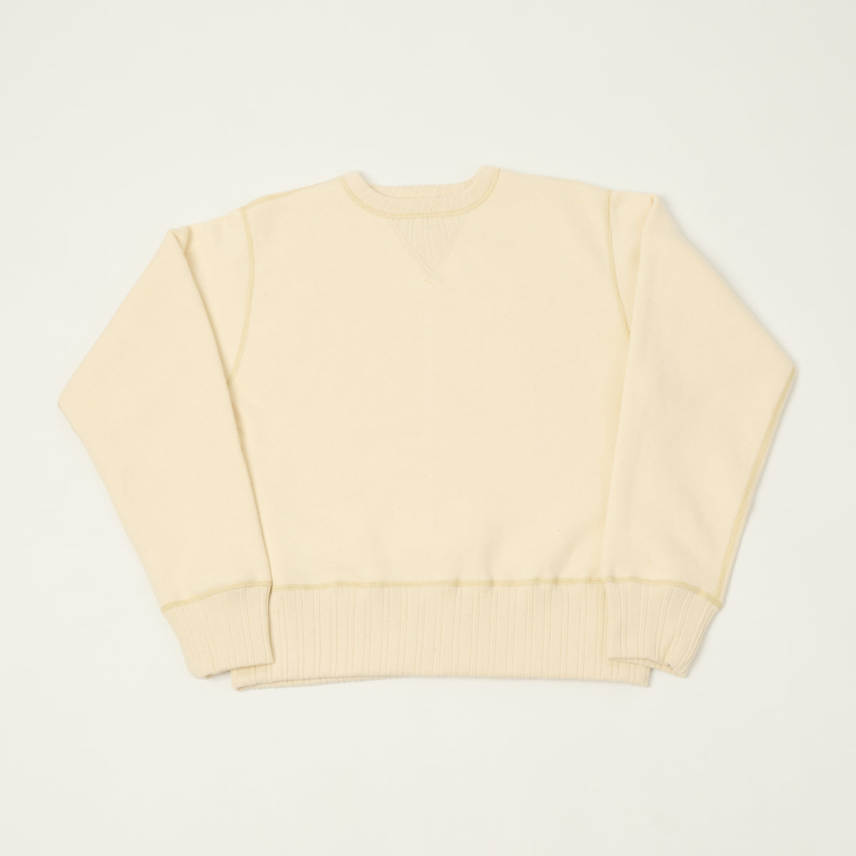 FULLCOUNT 3741 'Mother Cotton' Sweatshirt - Ecru