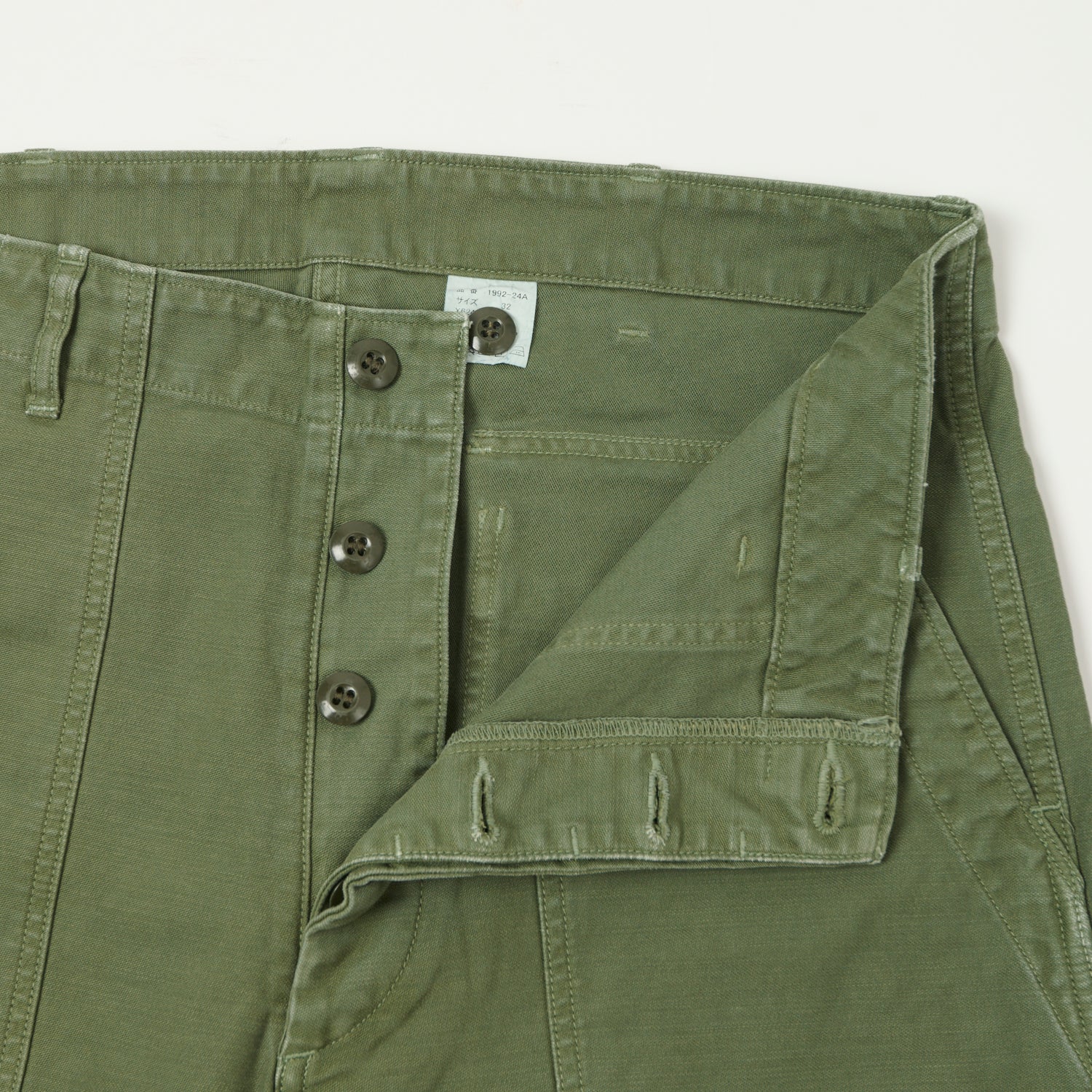 FULLCOUNT 1992 OG107 Utility Trouser - OD Green – SON OF A STAG
