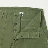 Full Count 1992-24A Utility Trouser -OD Green