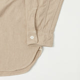 Full Count 4064 6oz 'Archaic' Chambray Shirt - Covert