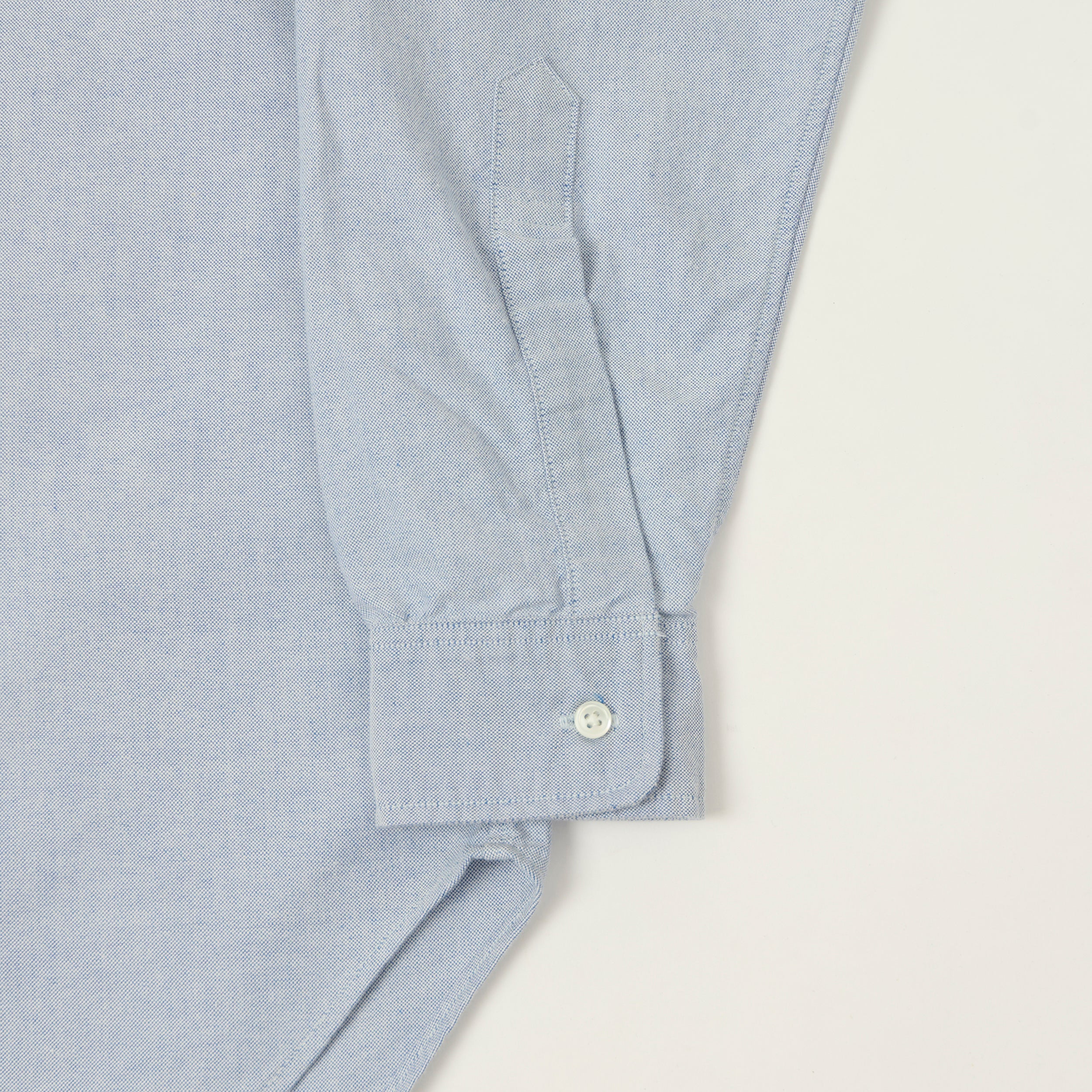 FULLCOUNT 4081 'Good Old Button Down' Shirt - Blue