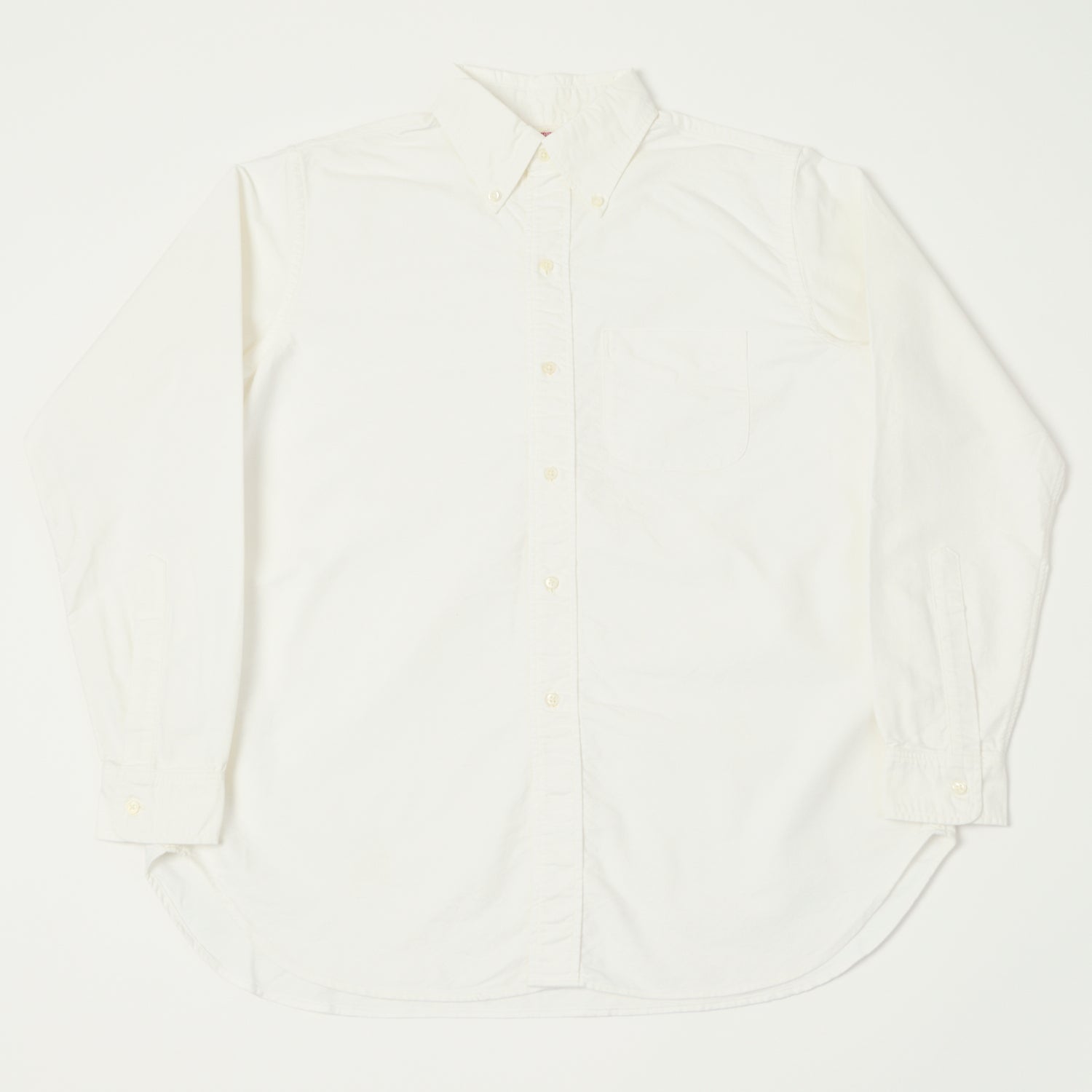 FULLCOUNT 4081 'Good Old Button Down' Shirt - White