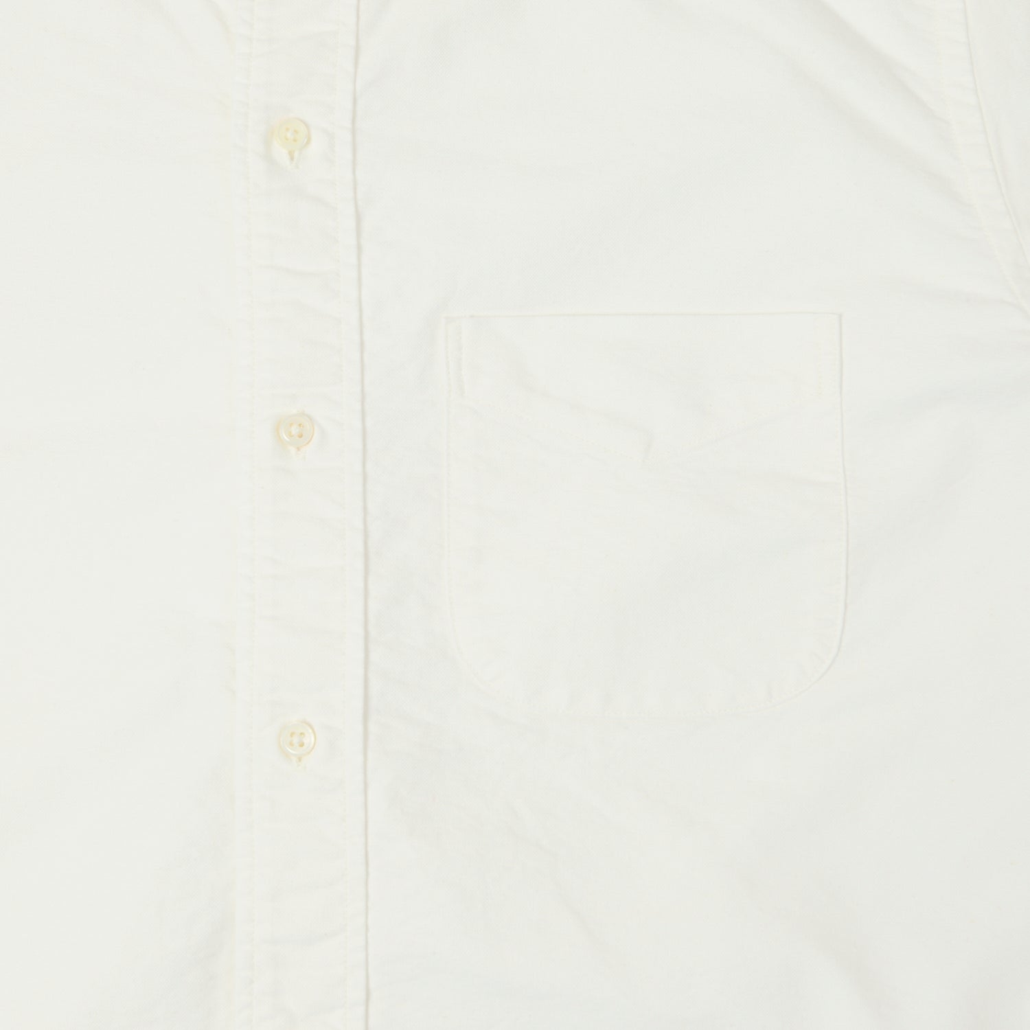 FULLCOUNT 4081 'Good Old Button Down' Shirt - White