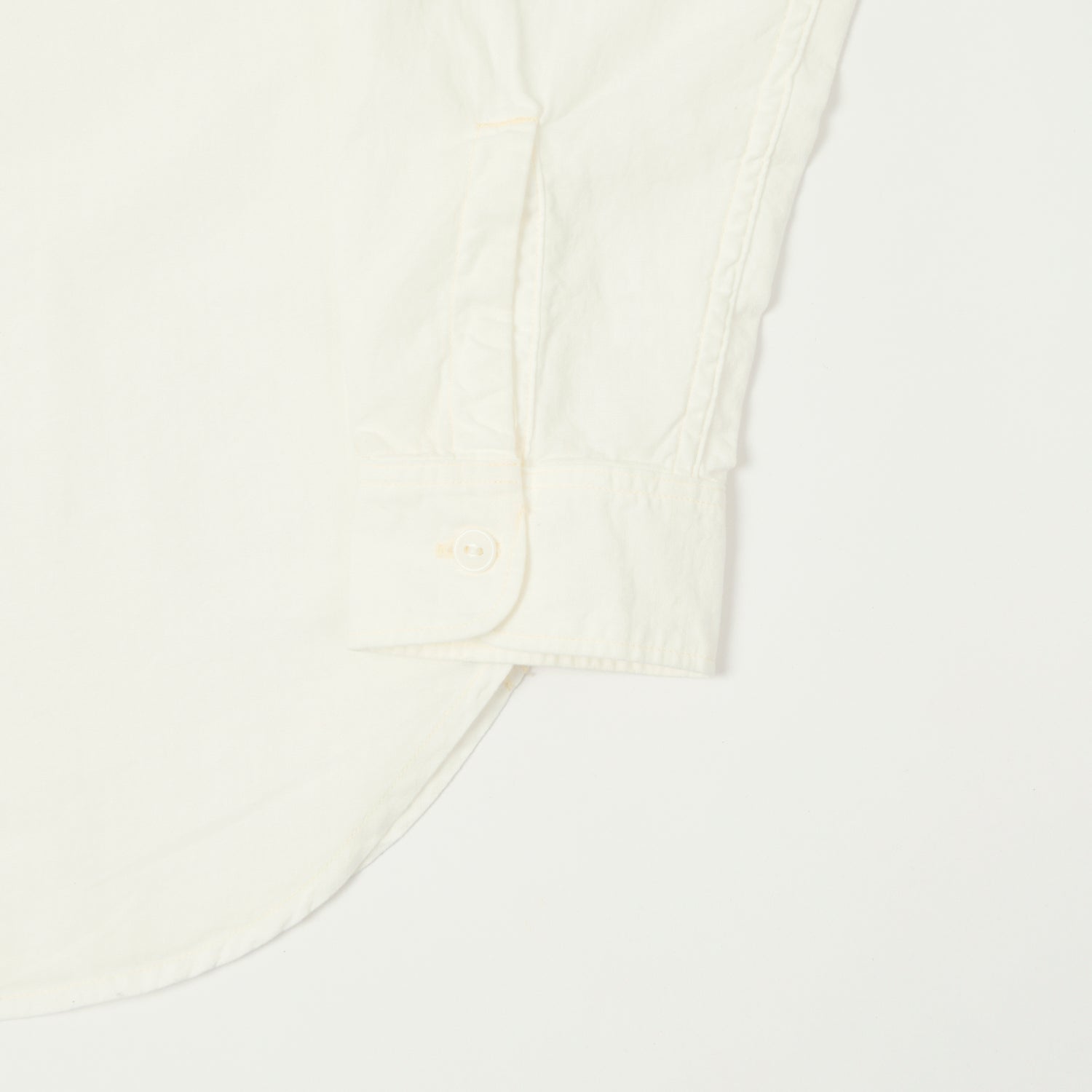 FULLCOUNT 4810 5oz Chambray Work Shirt - White