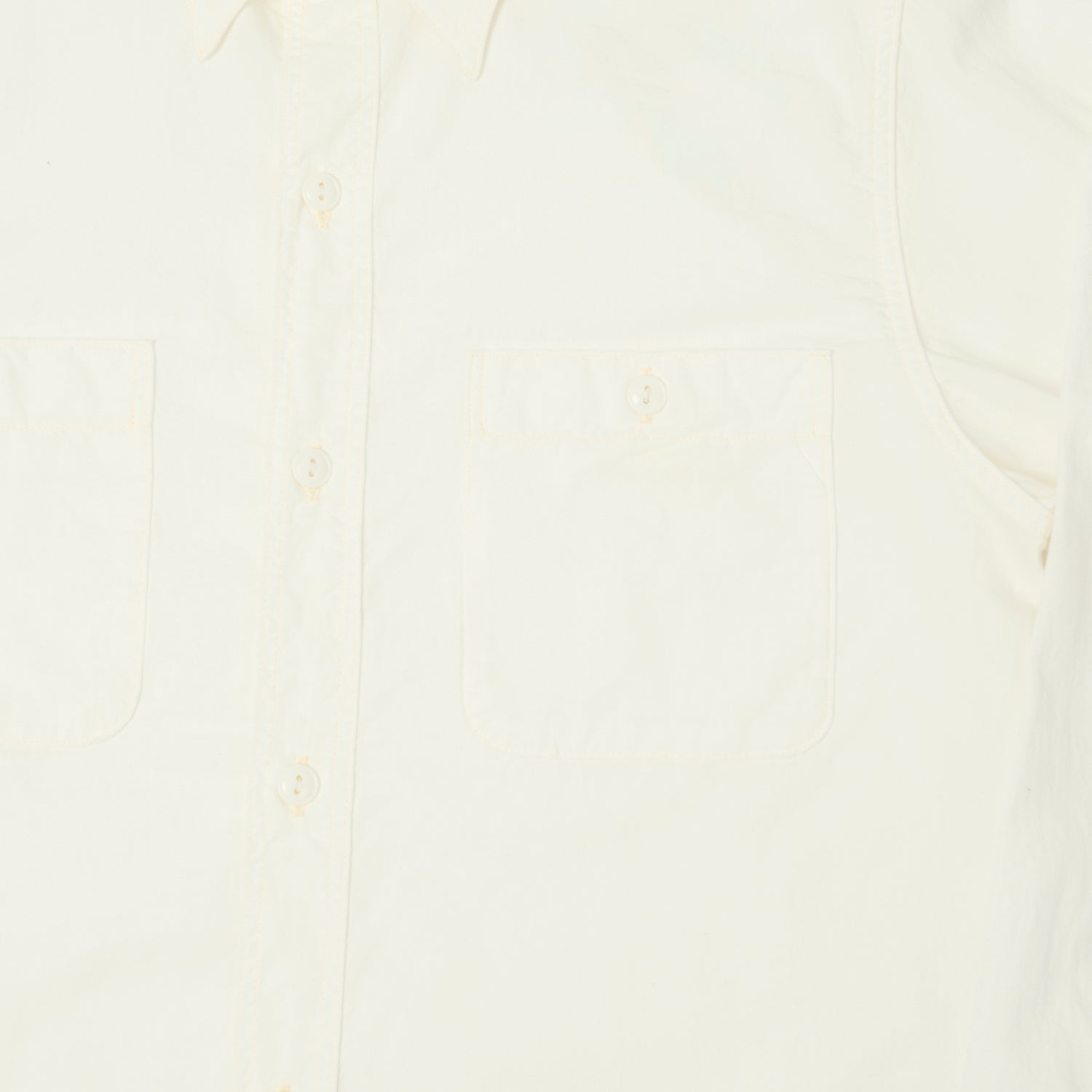 FULLCOUNT 4810 5oz Chambray Work Shirt - White