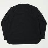 Full Count 4900 Stand Collar Pullover Shirt - Black