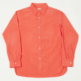 Full Count 4993 1930s Cotton Dress Shirt - Orange