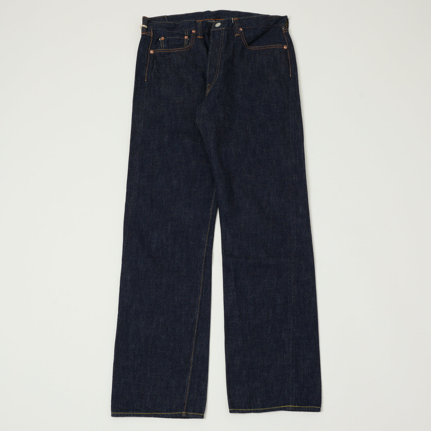 FULLCOUNT 1108SS 'Super Smooth' 11.5oz Regular Straight Jean - One Wash