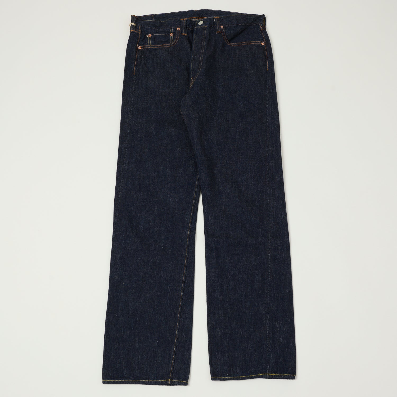 FULLCOUNT 1108SS 'Super Smooth' 11.5oz Regular Straight Jean - One Wash