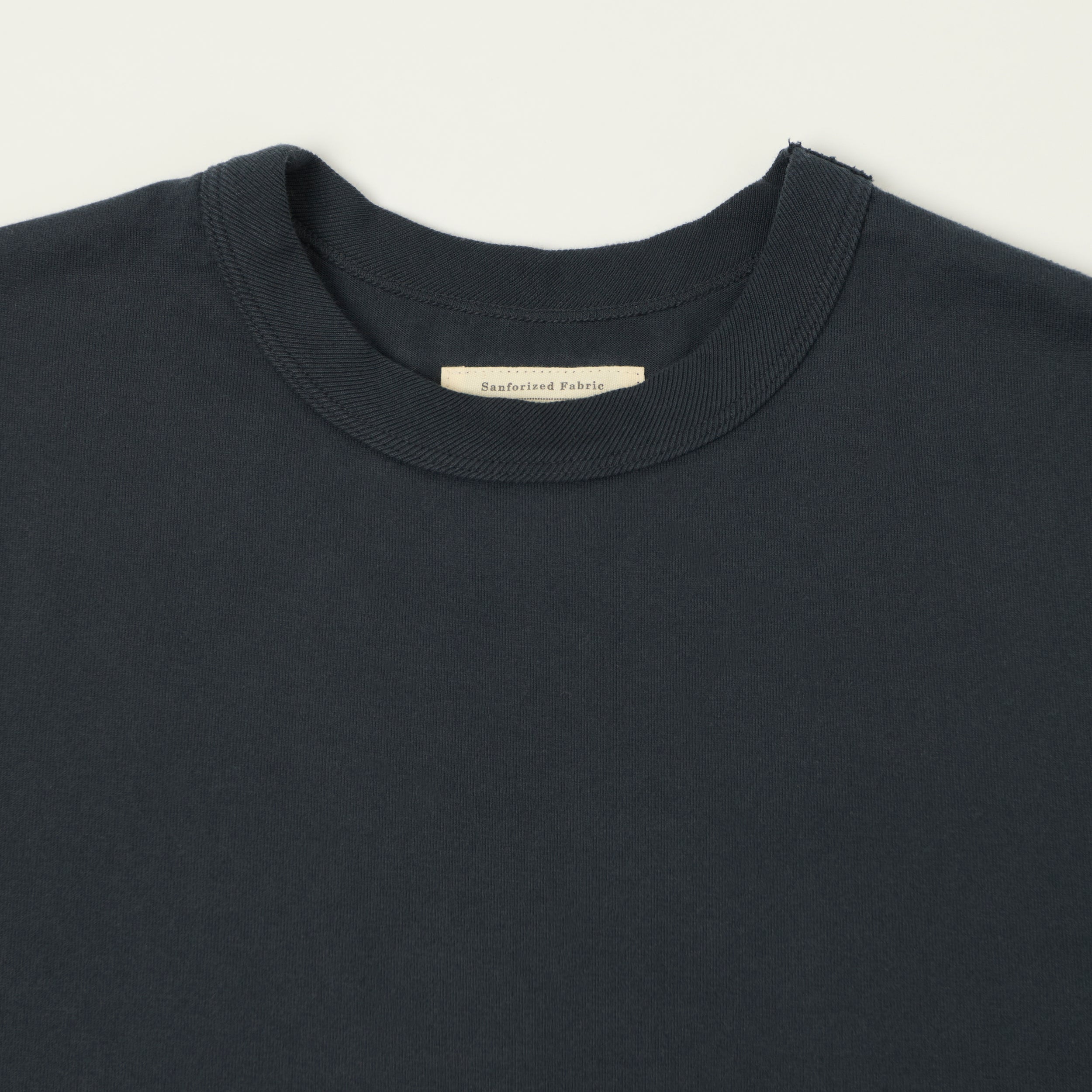FULLCOUNT 5222L Flat Seam Heavyweight T-Shirt - Ink Black