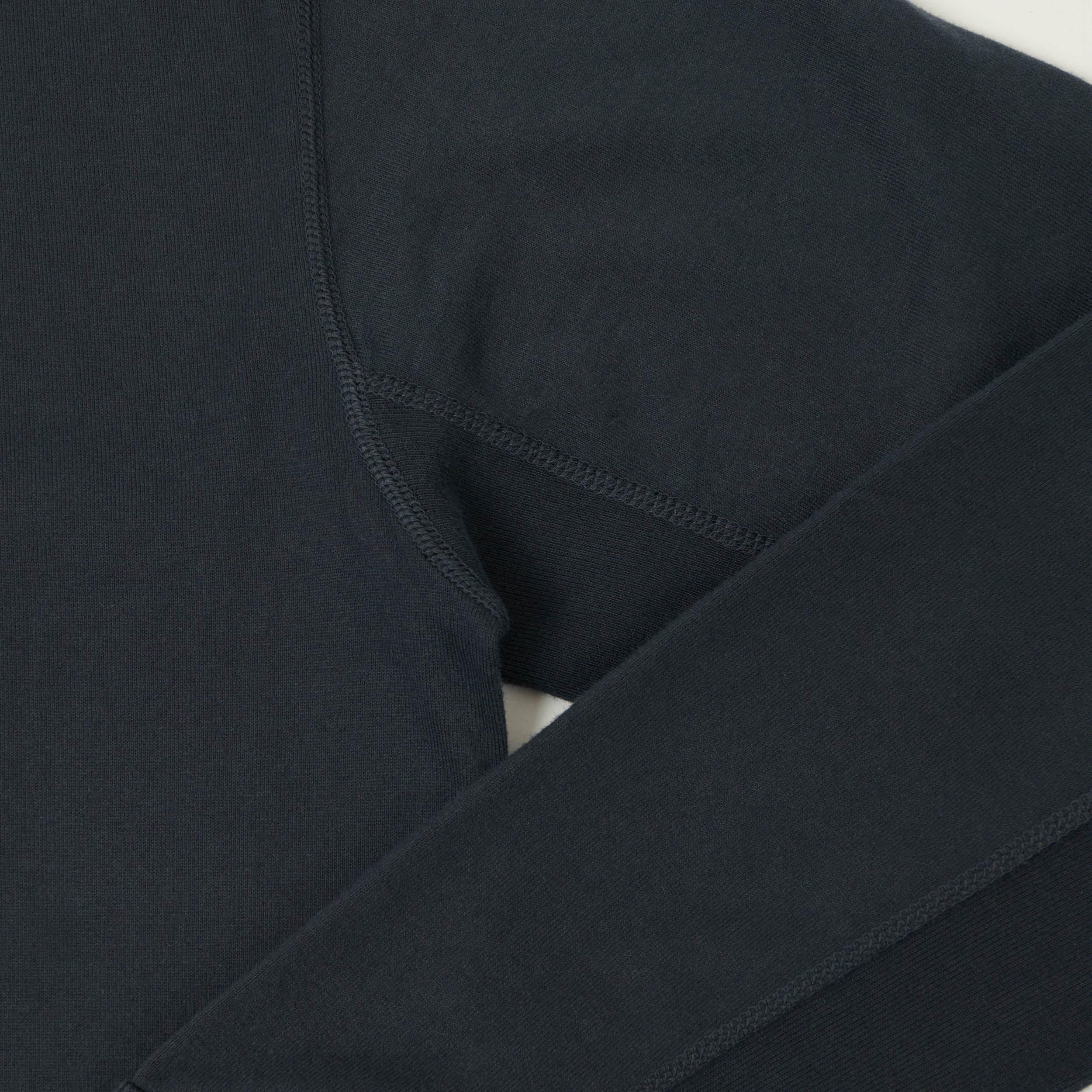 FULLCOUNT 5222L Flat Seam Heavyweight T-Shirt - Ink Black